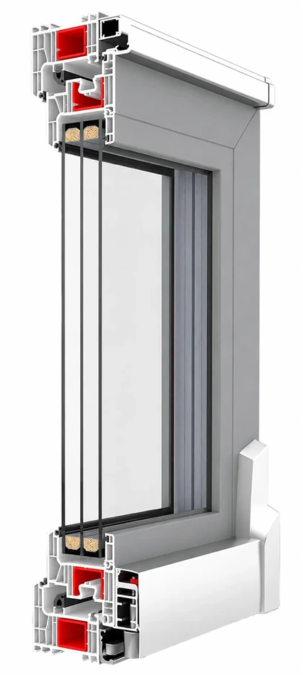IGLO ENERGY CLASSIC PSK lango ir profilio konstrukcija